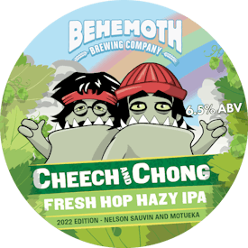Cheech And Chong tap badge