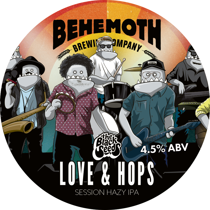 Love & Hops tap badge