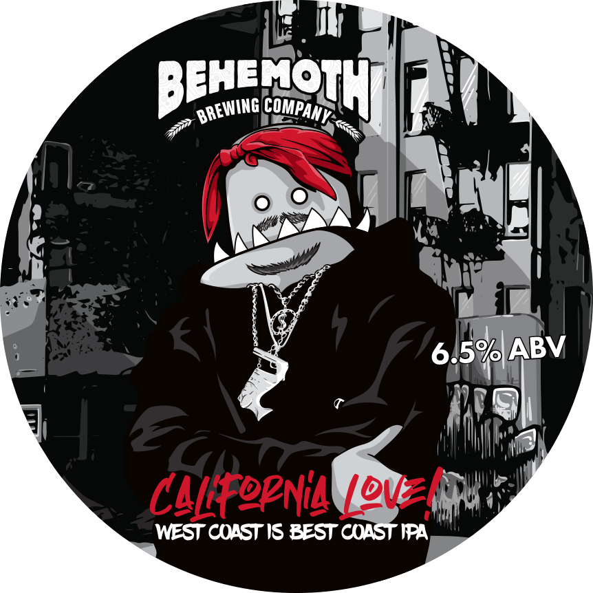 California Love tap badge