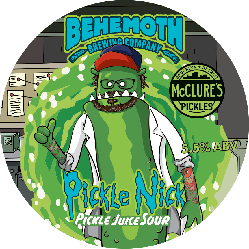 Pickle Nick tap badge