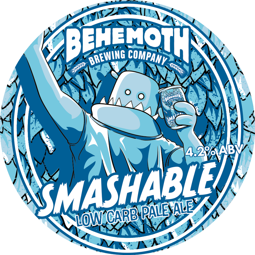 Smashable Pale Ale tap badge