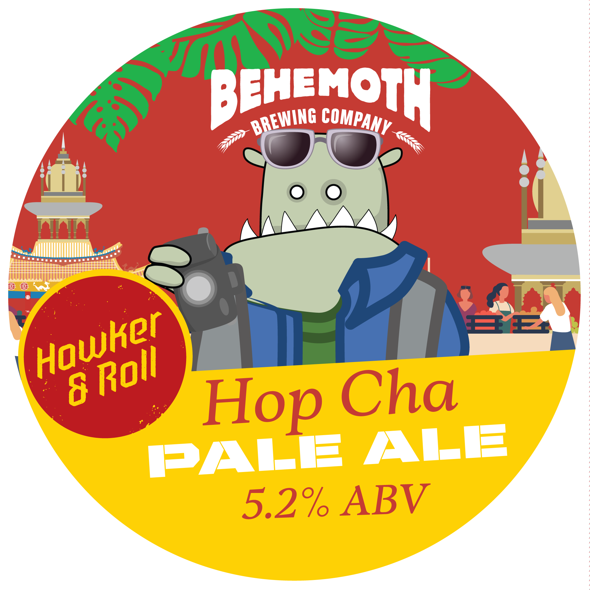 Hop Cha tap badge
