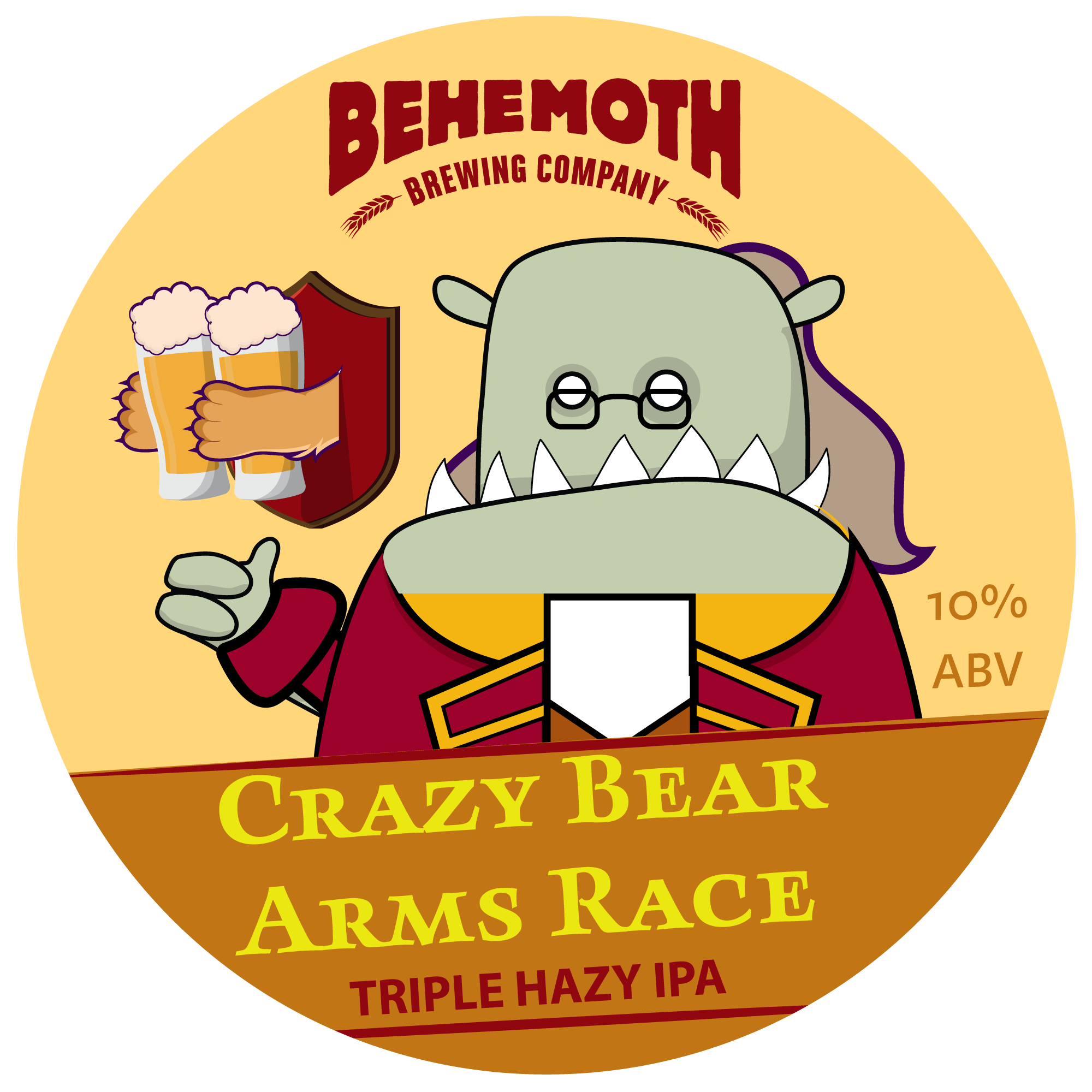 Crazy Bear Arms Race tap badge