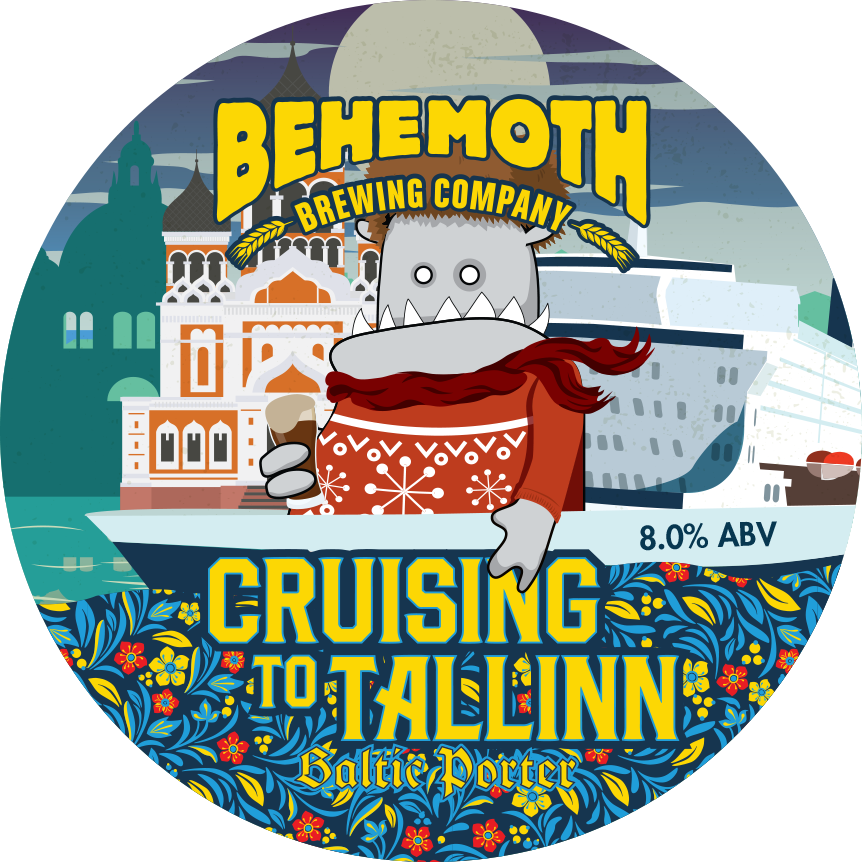 Cruising to Tallinn tap badge