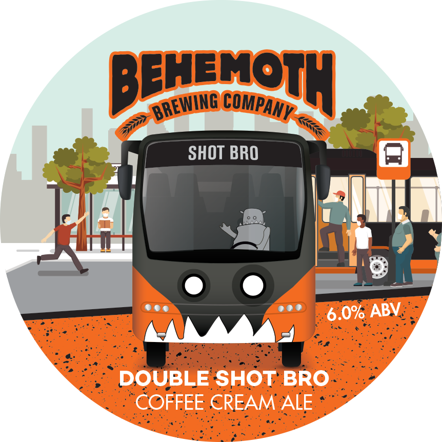 Double Shot Bro tap badge