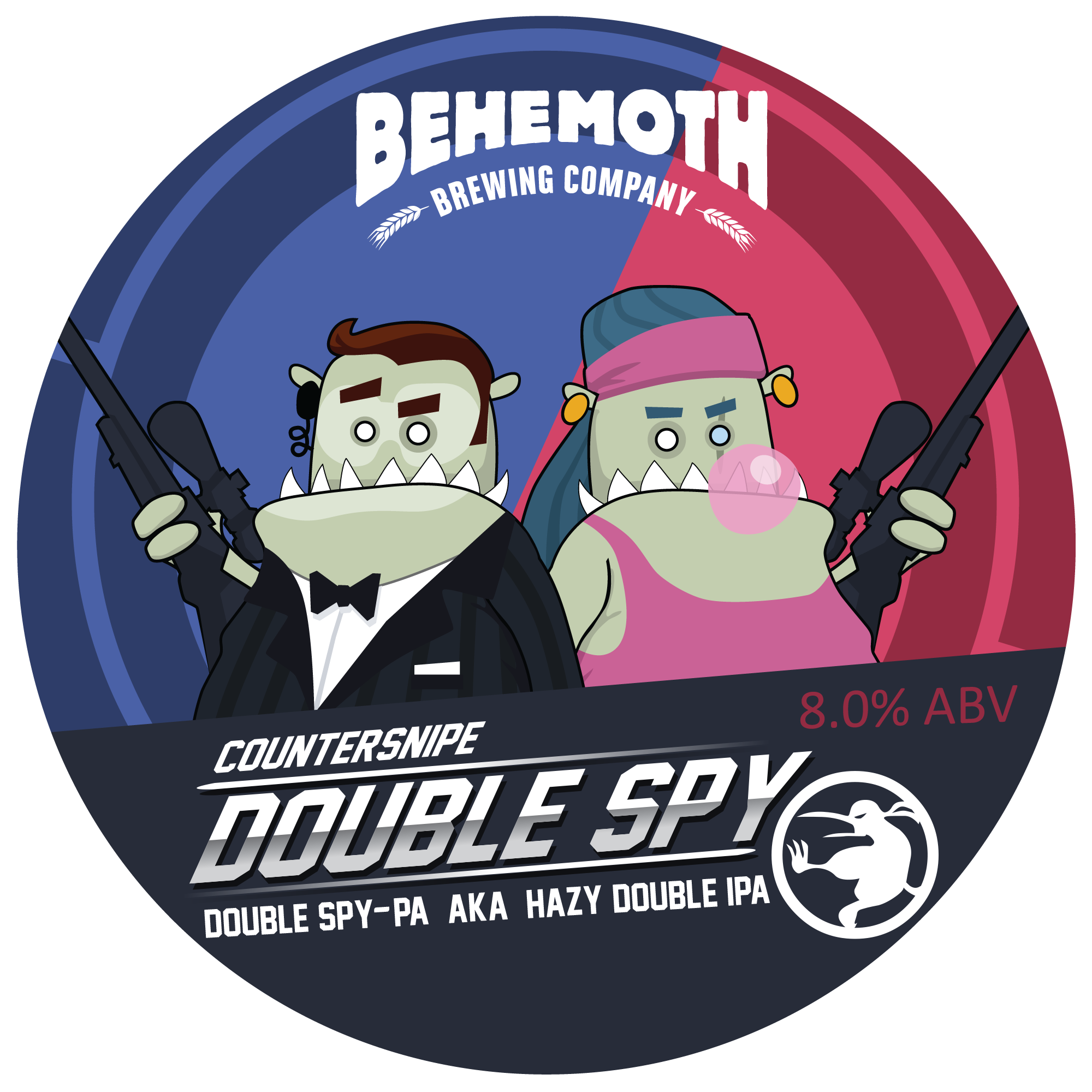 Double Spy tap badge