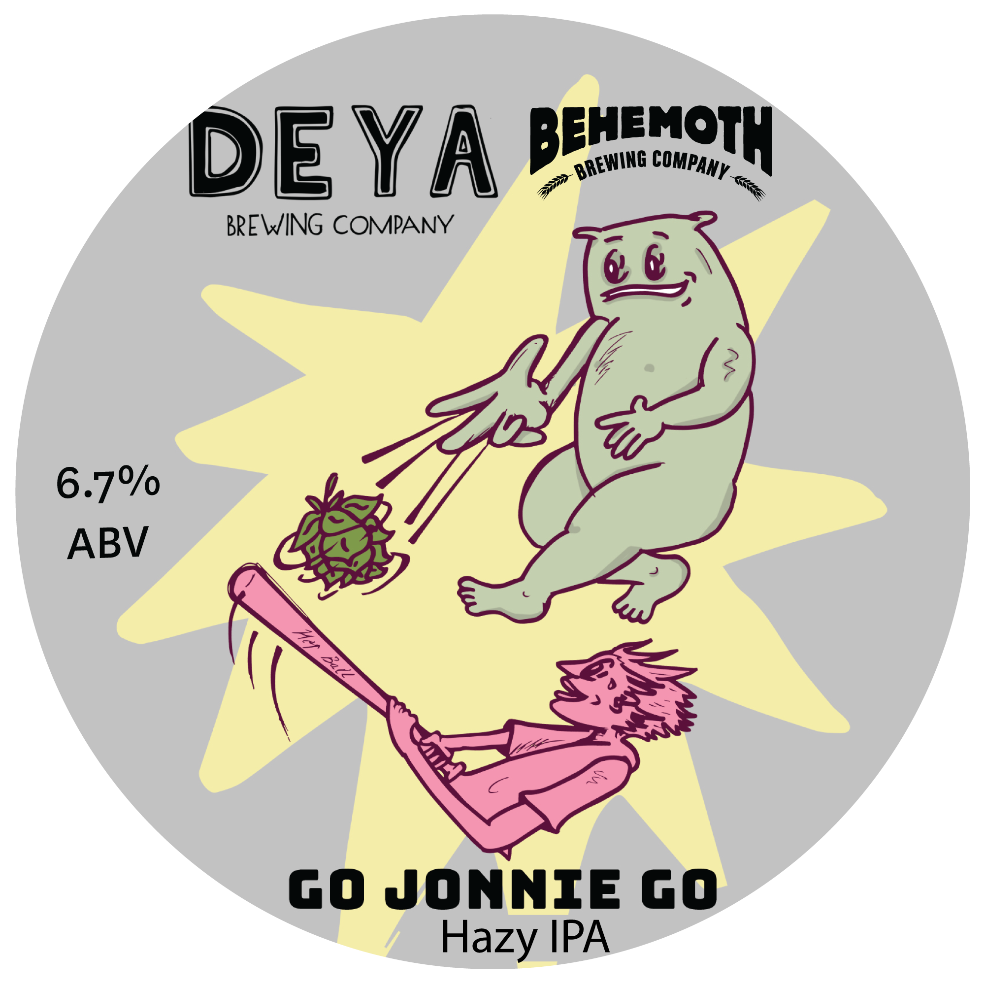 Go Jonnie Go tap badge