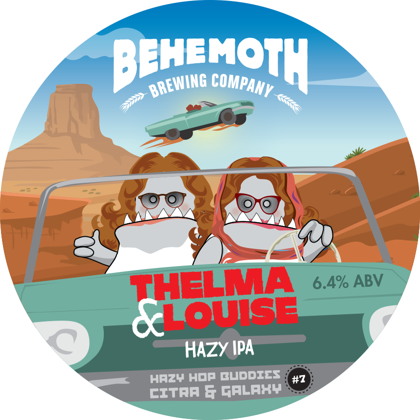 Thelma & Louise - Hazy Hop Buddies #7 tap badge