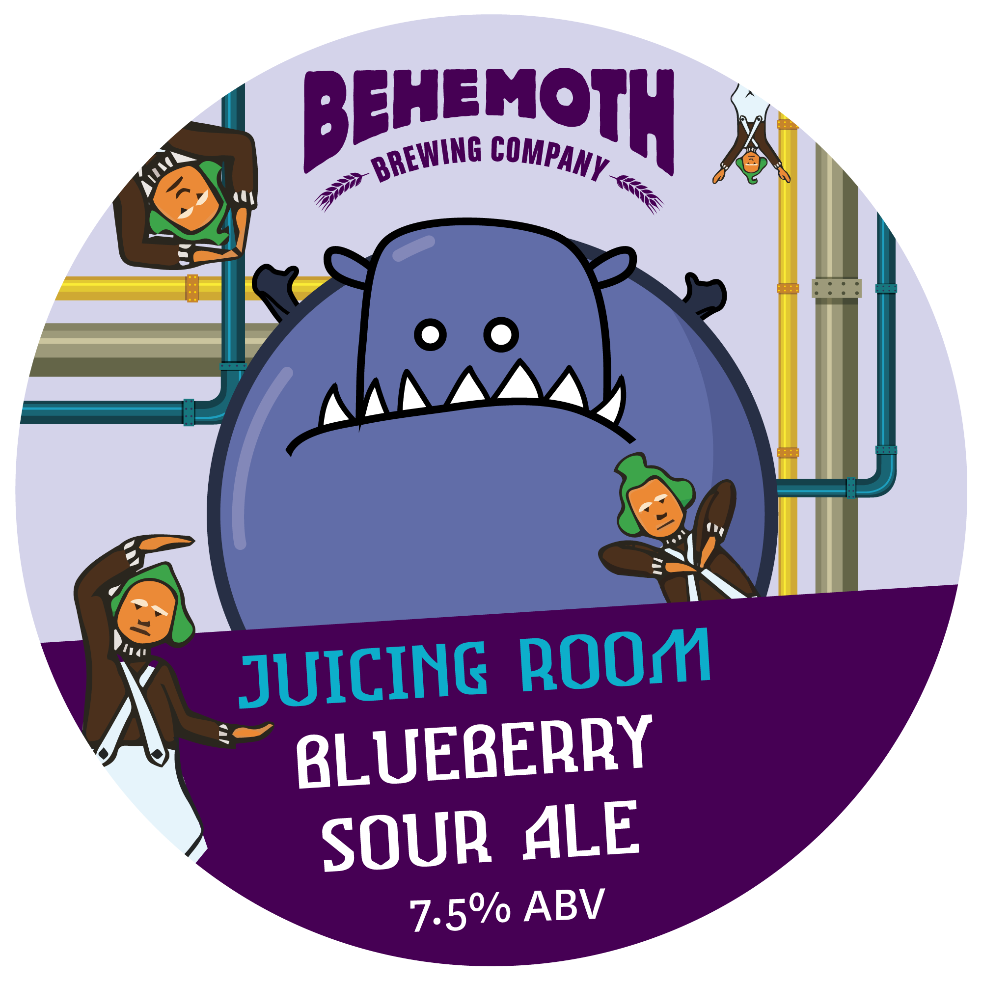 Juicing Room tap badge