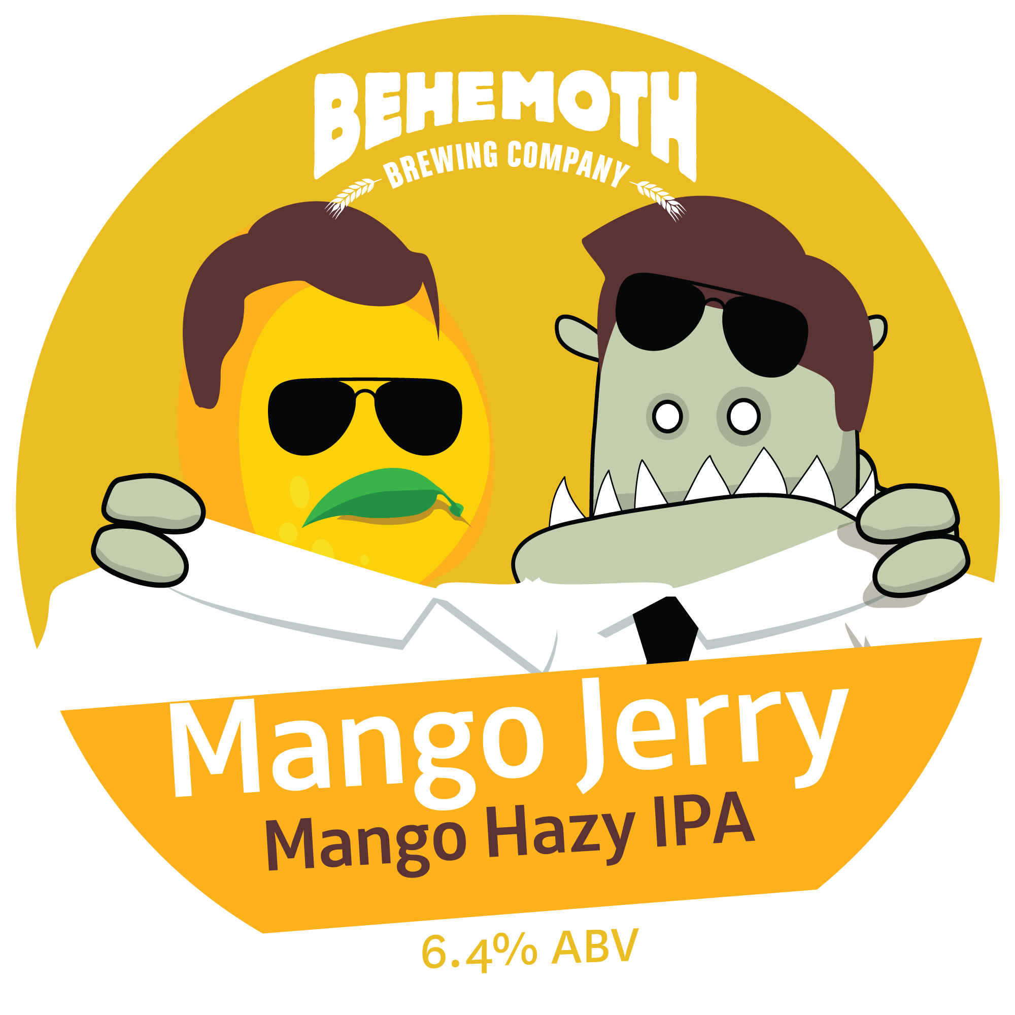 Mango Jerry tap badge