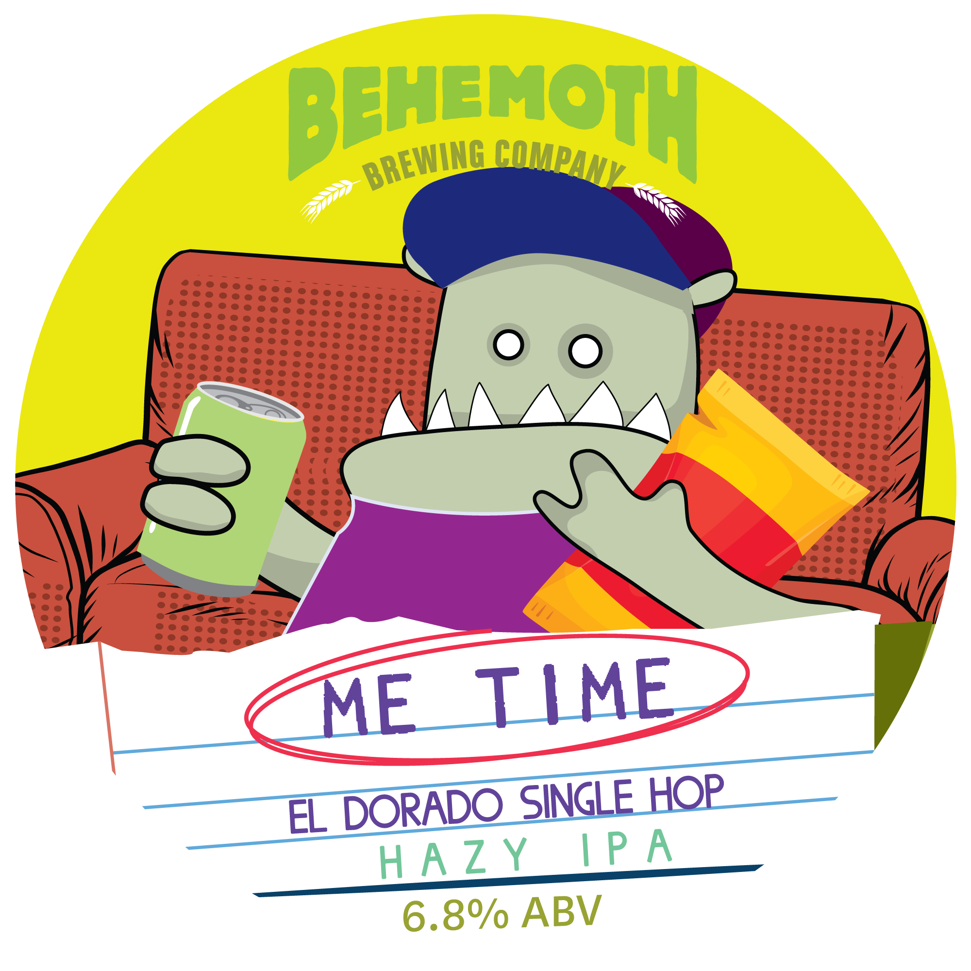 Me Time El Dorado tap badge