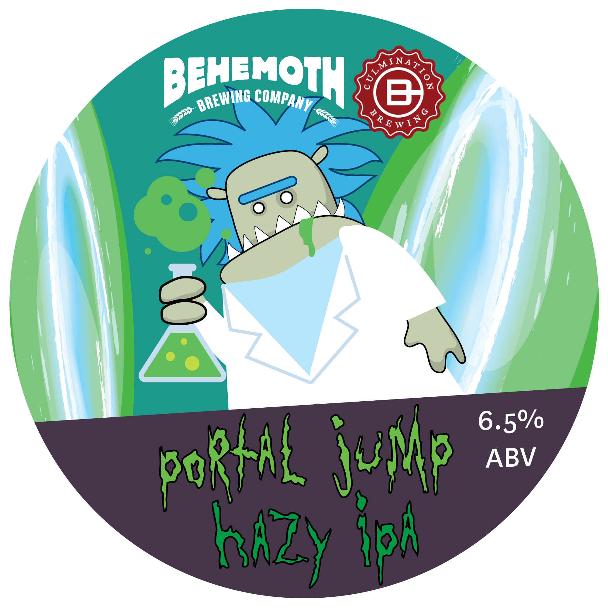 Portal Jump tap badge