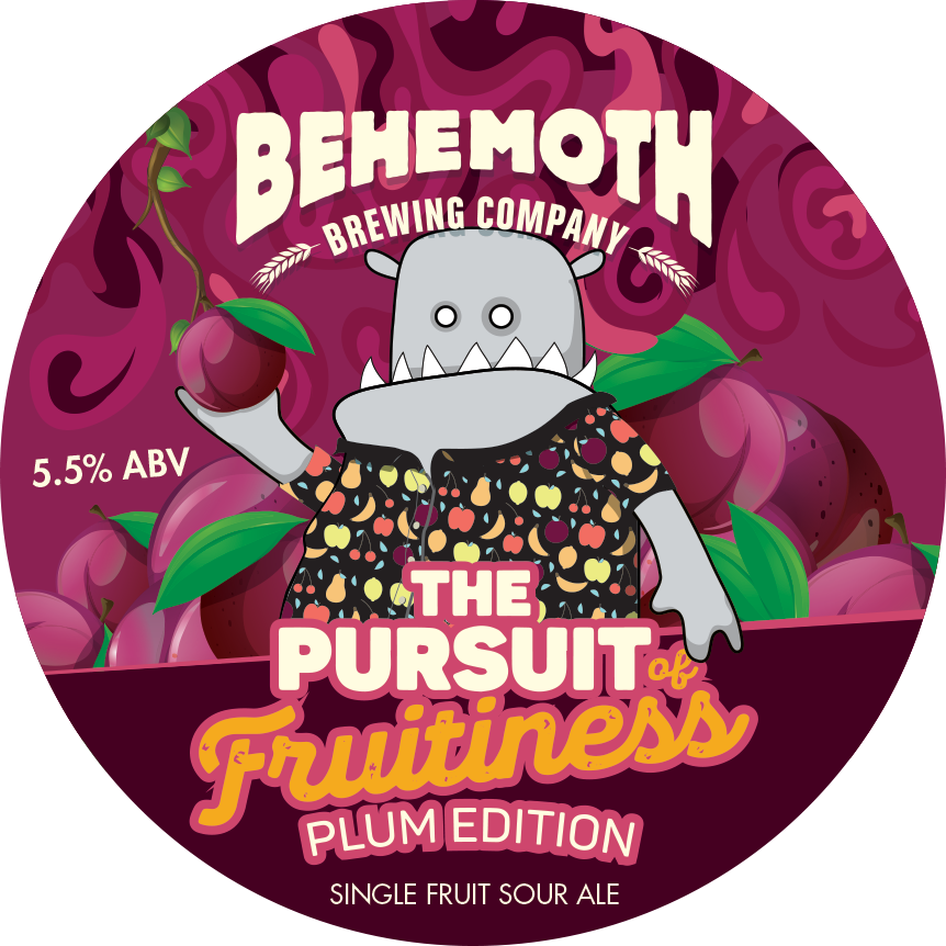 Pursuit of Fruitiness - Plum Edition tap badge