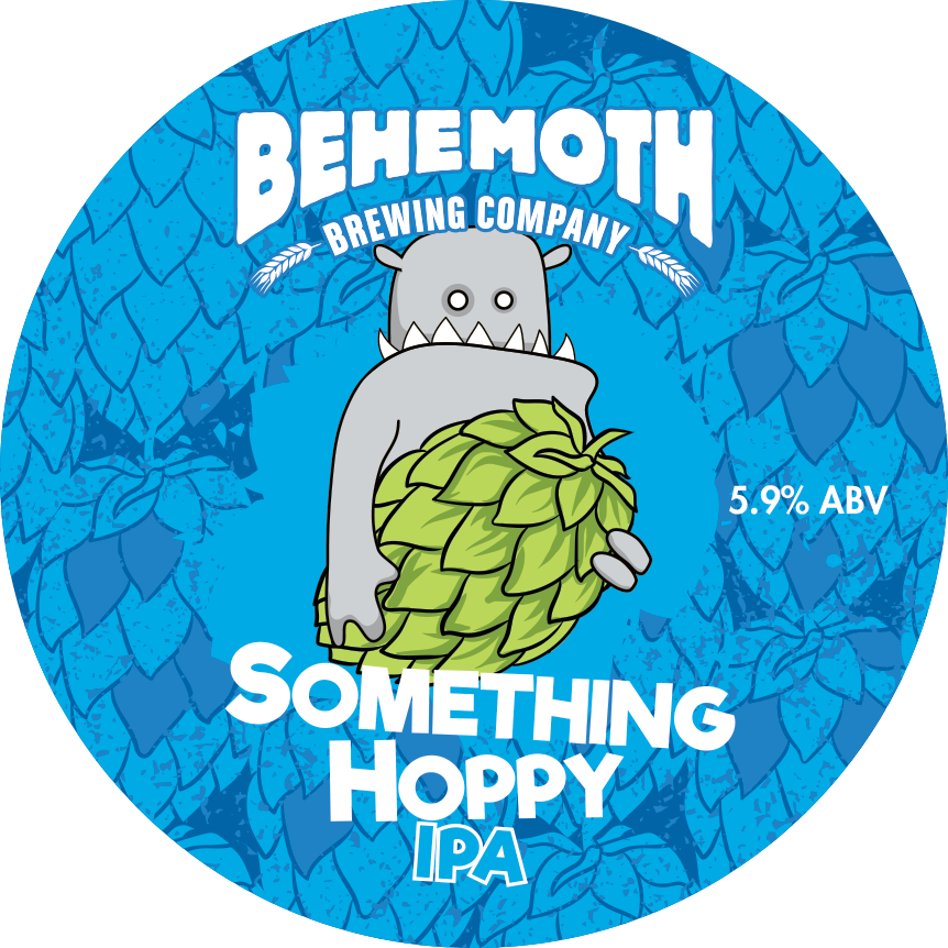 Something Hoppy tap badge