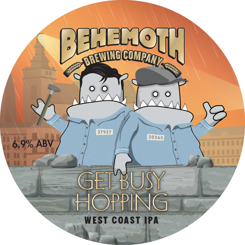 Get Busy Hopping tap badge