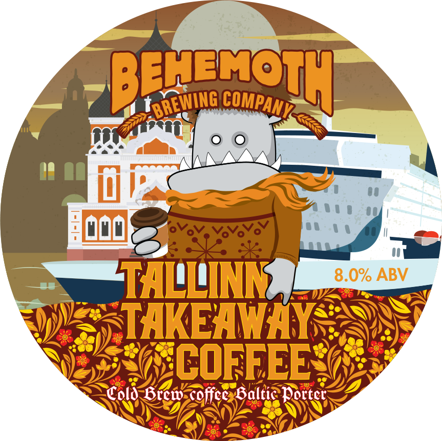 Tallinn Takeaway Coffee tap badge