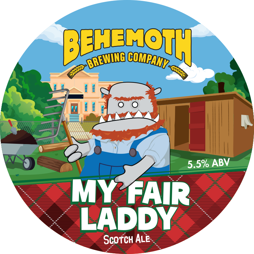 My Fair Laddy tap badge