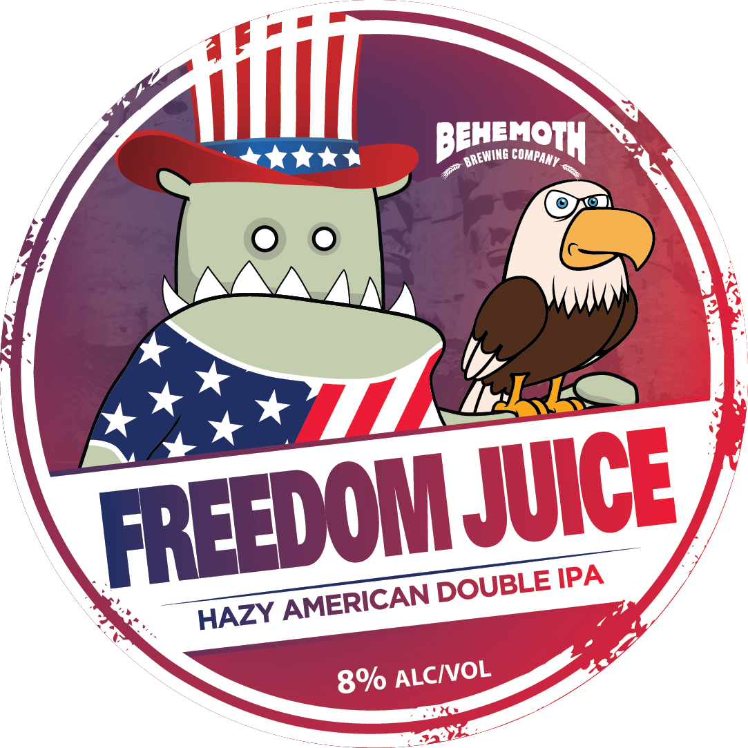 Freedom Juice tap badge