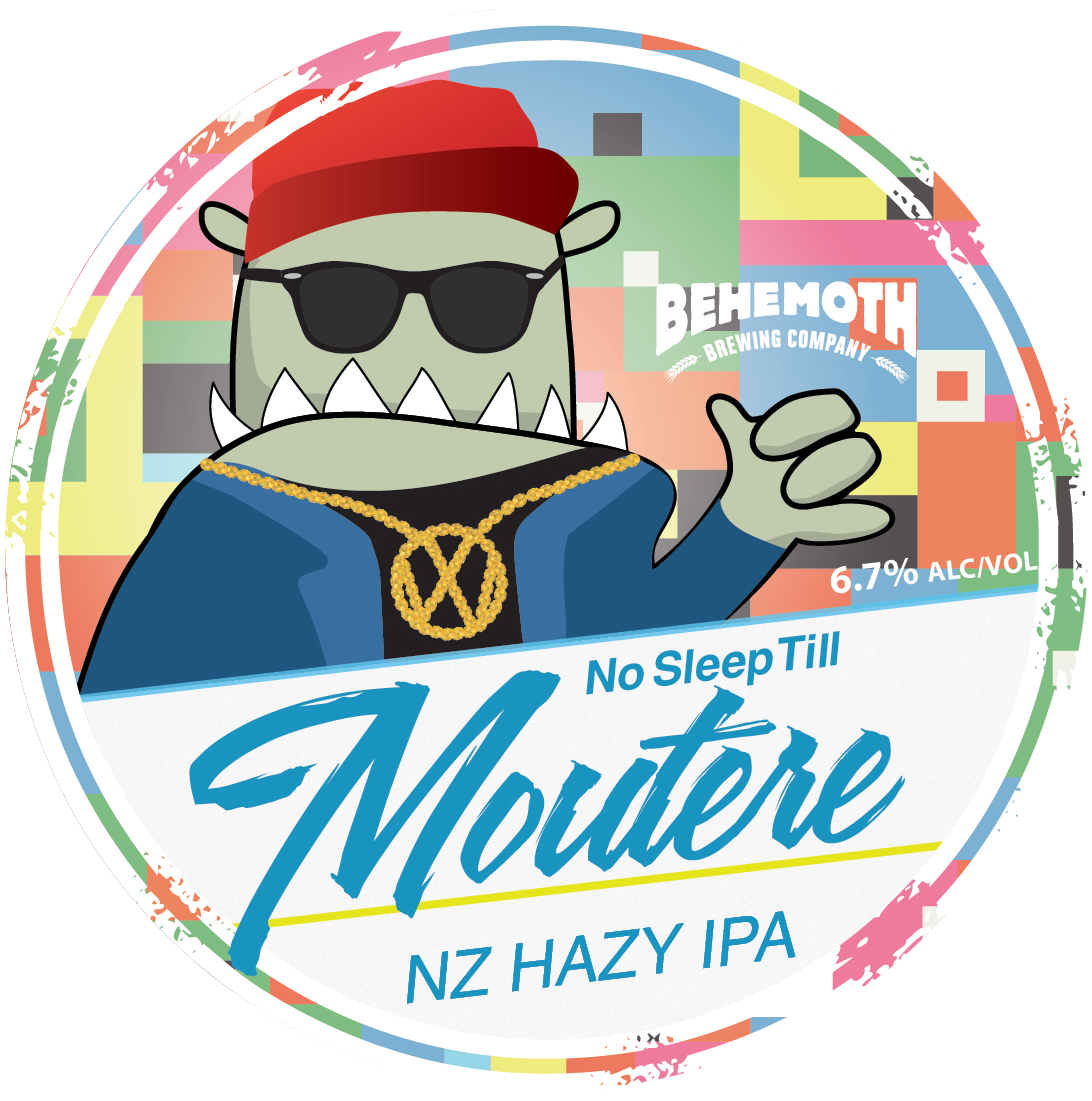 No Sleep Till Moutere tap badge