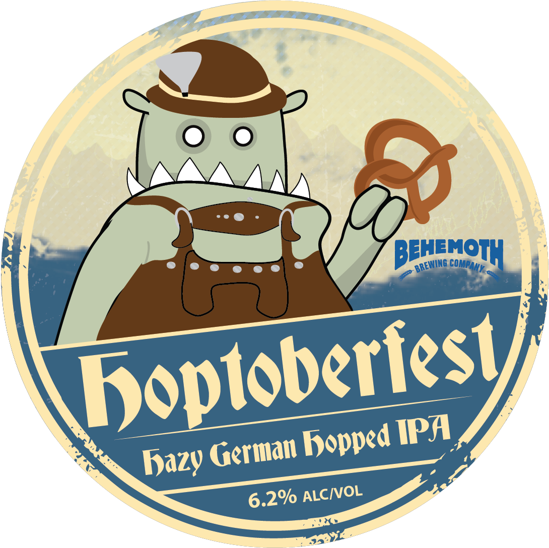 Hoptoberfest tap badge