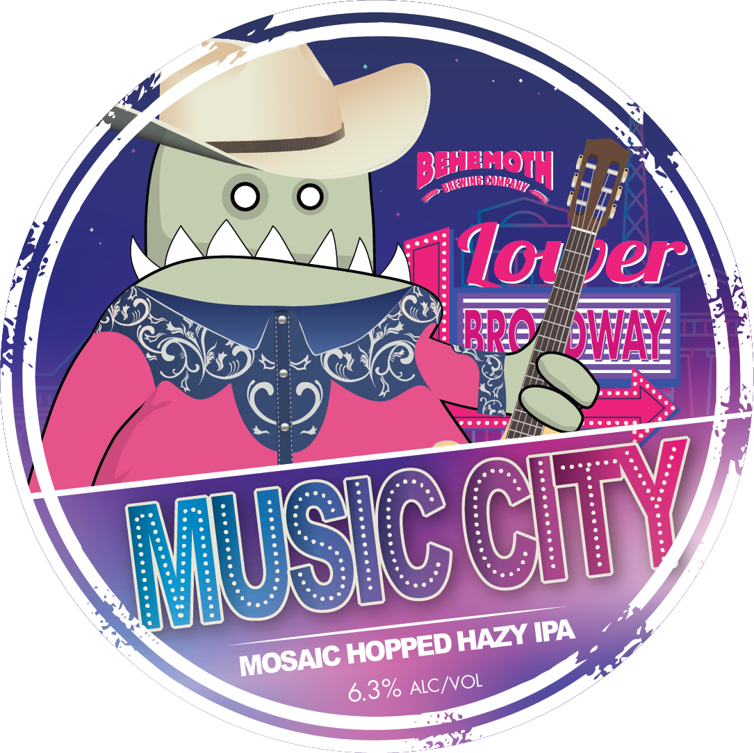 Music City tap badge