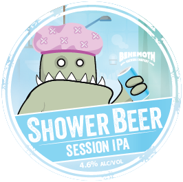 Shower Beer tap badge