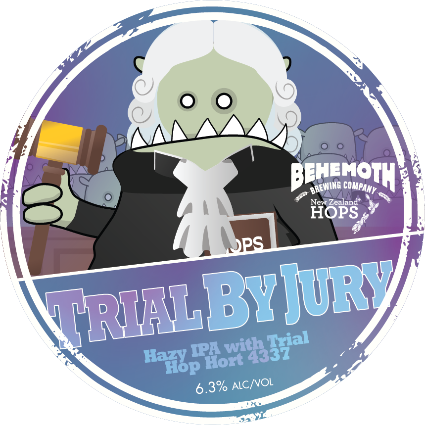 Trial By Jury tap badge