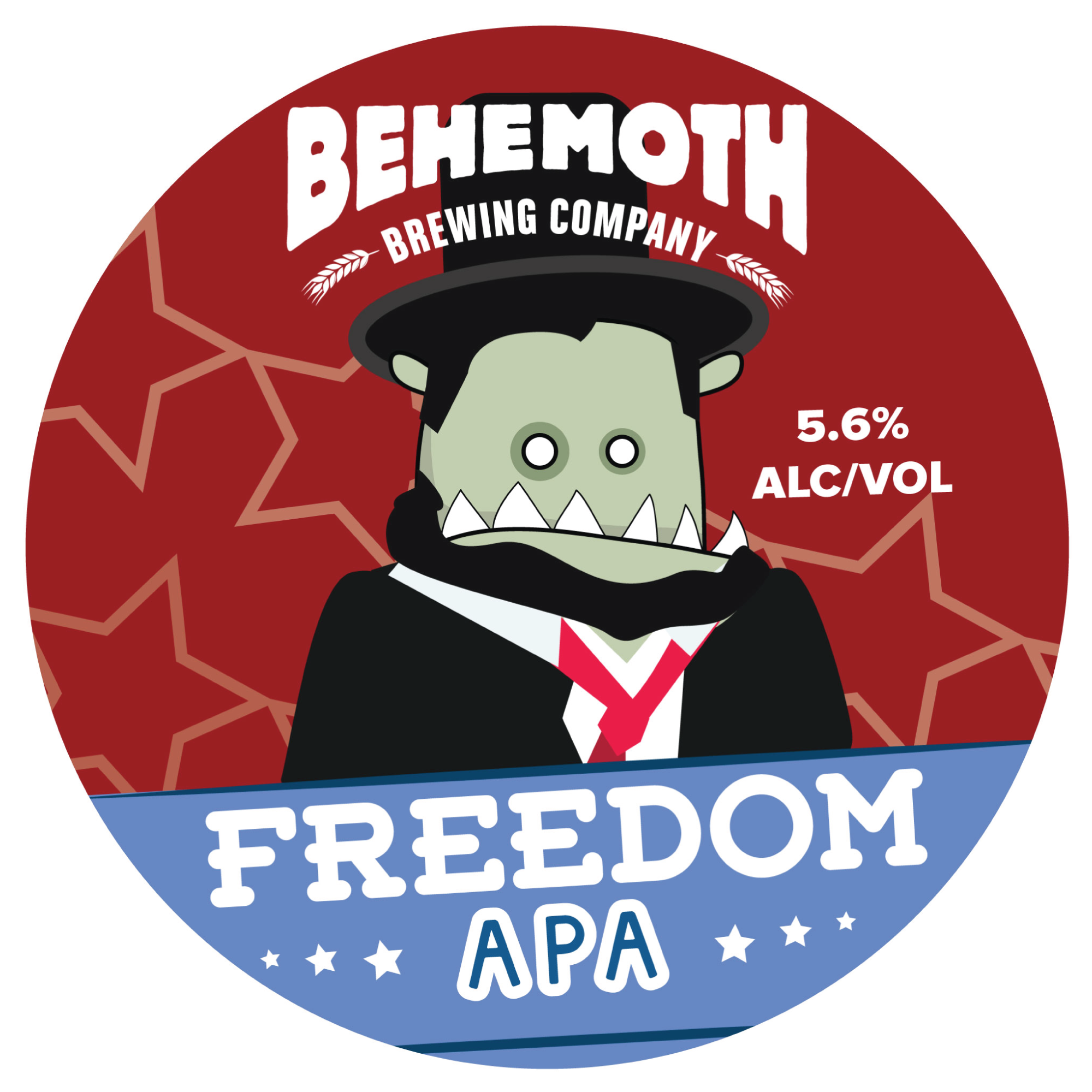 Freedom APA tap badge