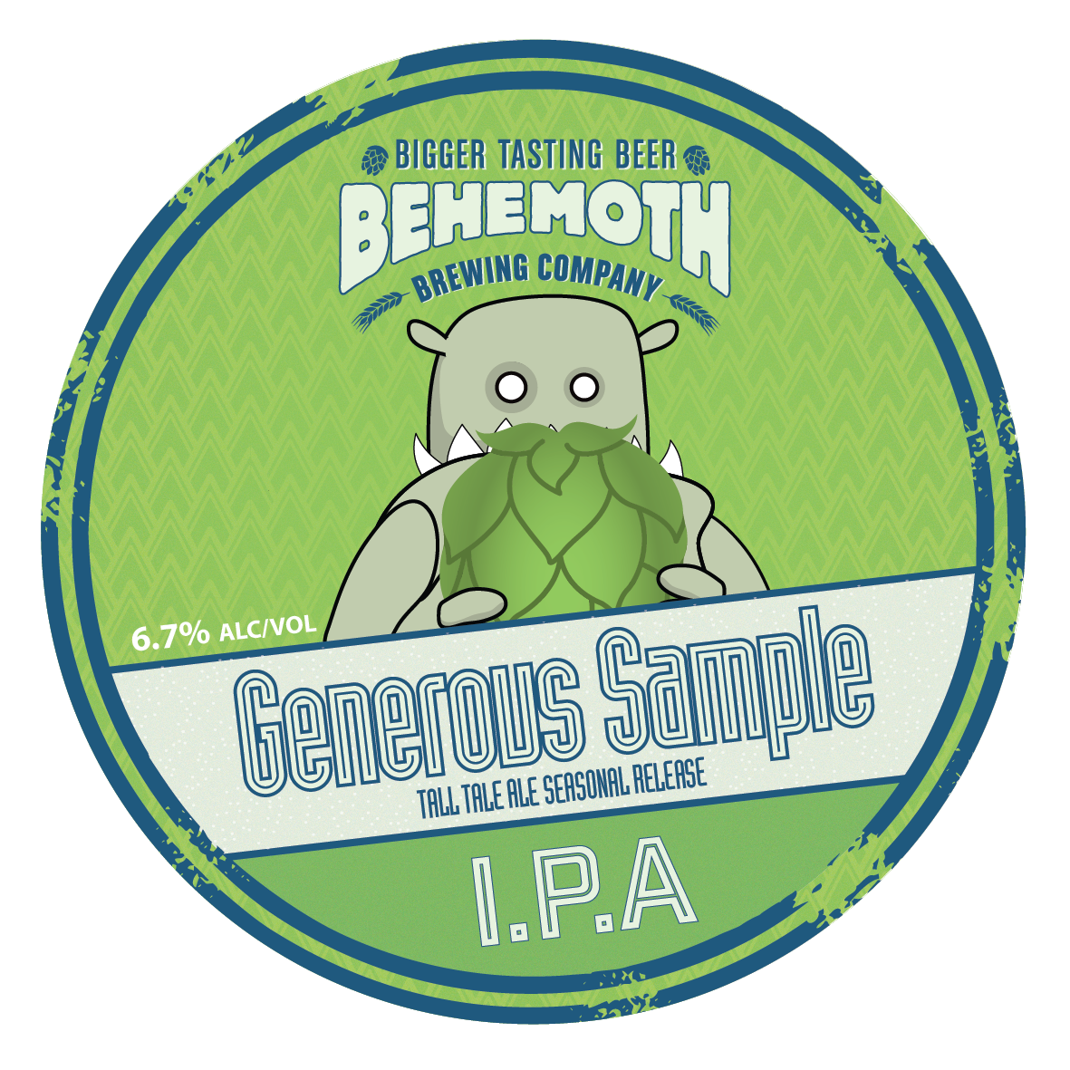 Generous Sample tap badge