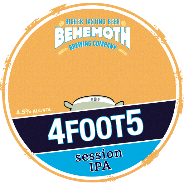 4 Foot 5 tap badge