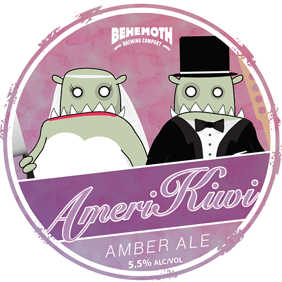 Amerikiwi tap badge