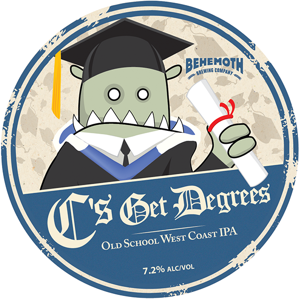 C's Get Degrees tap badge