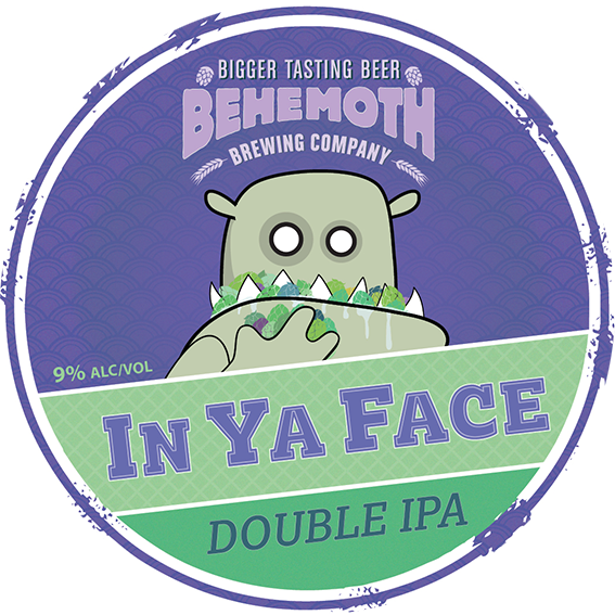 In Ya Face tap badge